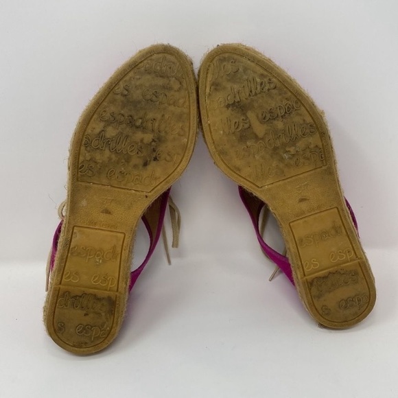 Gaimo Ronda Platform Lace Up Espadrilles Handcrafted in Spain - Picture 5 of 5